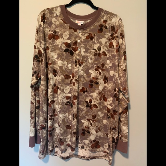 NWT LuLaRoe Mark Top SZ 3XL - Picture 1 of 5